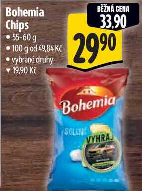 Bohemia Chips, 55-60 g 