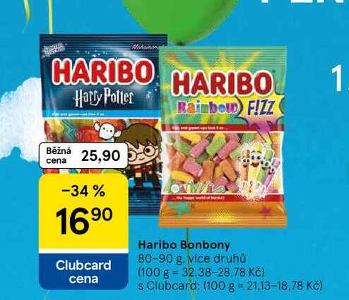 Haribo Bonbony, 80-90 g