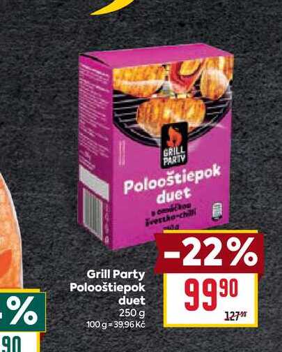 Grill Party Polooštiepok duet 250 g 