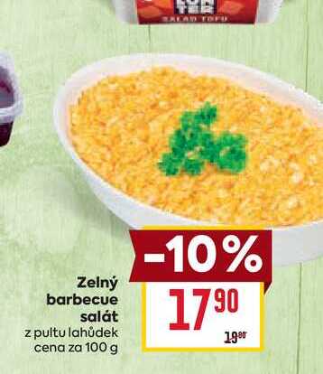 Zelný barbecue salát z pultu lahůdek cena za 100g
