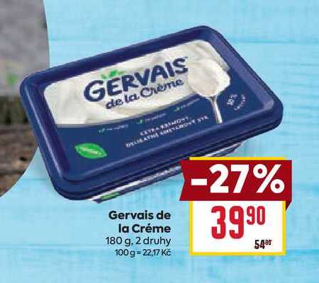 Gervais de la Créme 180 g