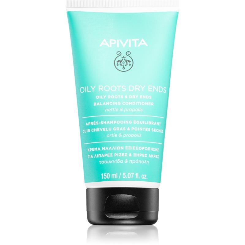 Apivita Oily Roots & Dry Ends Balancing Conditioner kondicionér pro mastnou vlasovou pokožku a suché konečky 150 ml