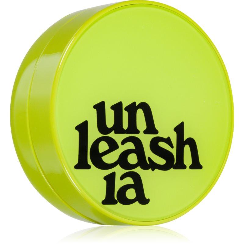 Unleashia Satin Wear Healthy Green Cushion dlouhotrvající make-up v houbičce SPF 30 odstín 23W Bisque 15 g