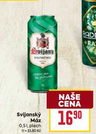 Svijanský Máz 0,51, plech