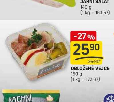 OBLOŽENÉ VEJCE 150 g 