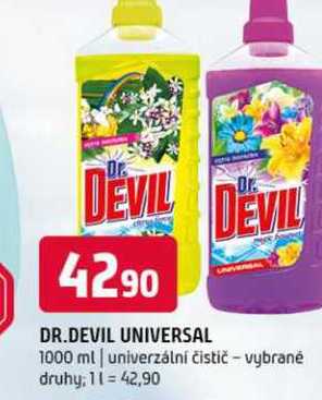 Dr. Devil universal 1l vybrané druhy 