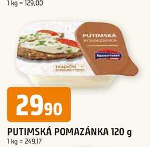 PUTIMSKÁ POMAZÁNKA 120 g