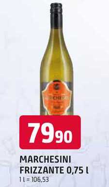 MARCHESINI FRIZZANTE 0,75l