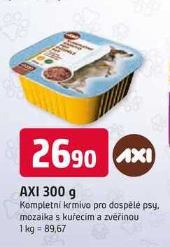 AXI 300 g Kompletní krmivo pro dospělé psy