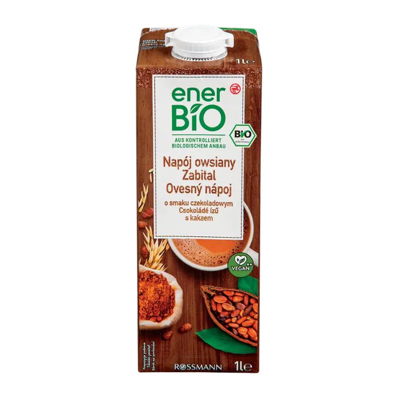 enerBiO BIO Ovesný nápoj s kakaem, 1 l