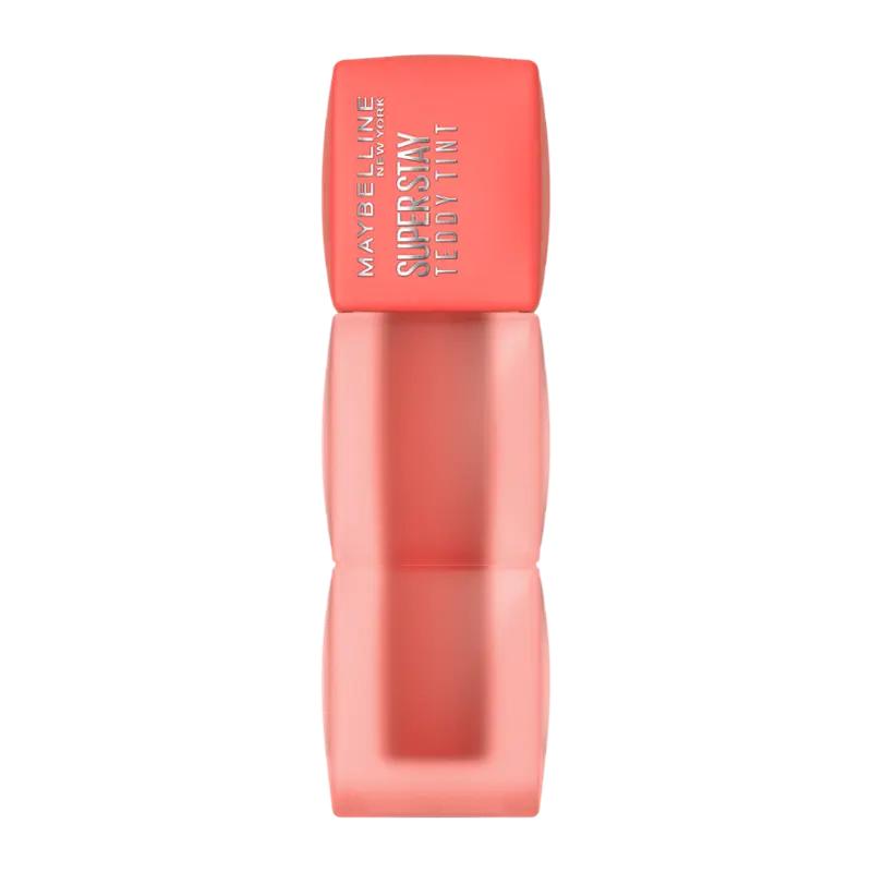 Maybelline Tekutá rtěnka Super Stay Teddy Tint 25 Baby Tee, 1 ks