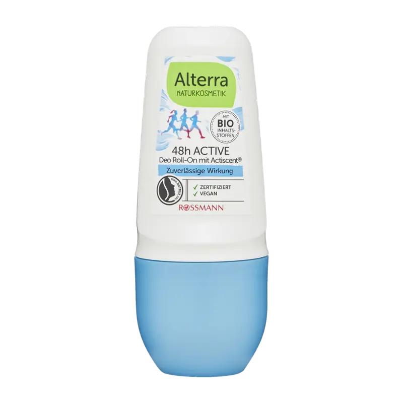 Alterra Naturkosmetik Deodorant roll-on pro ženy Active 48h, 50 ml