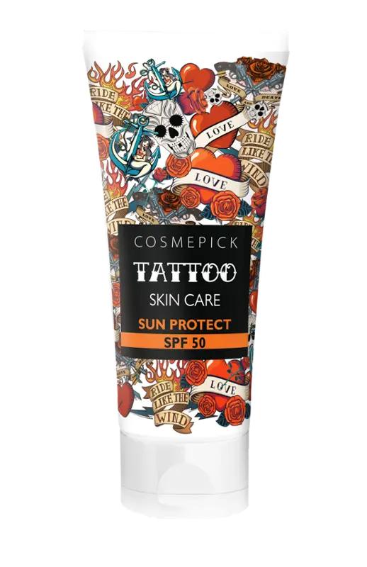 Tattoo Opalovací krém na tetování SPF50, 50 ml