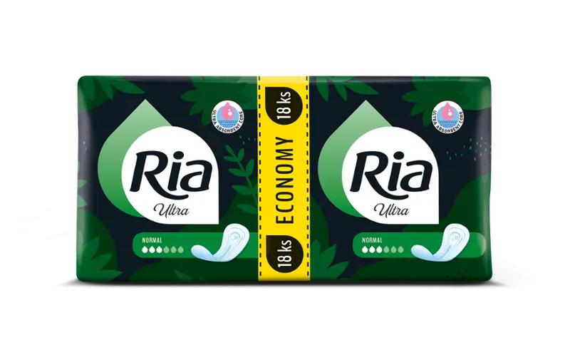 Ria Hygienické vložky Ultra Normal, 18 ks