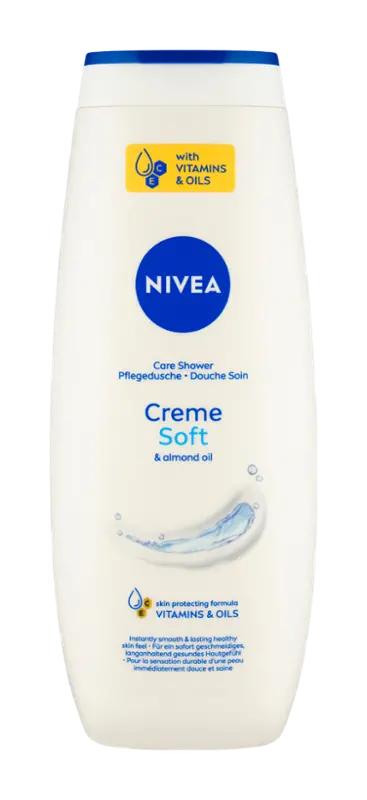 NIVEA Pečující sprchový gel Creme Soft, 500 ml