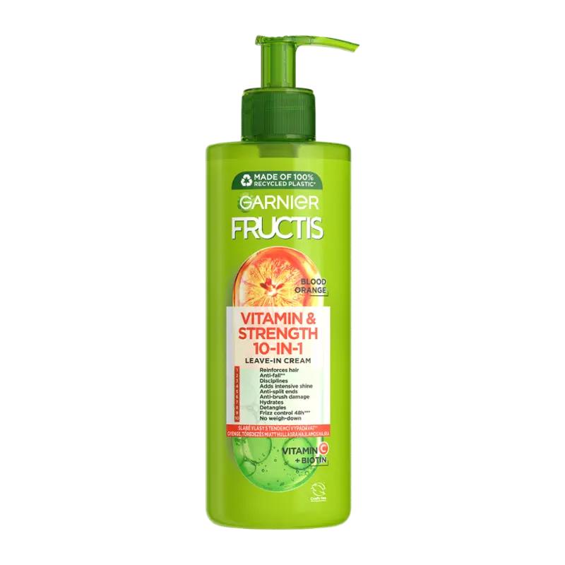 Fructis Bezoplachová péče 10v1 Vitamin & Strength, 400 ml