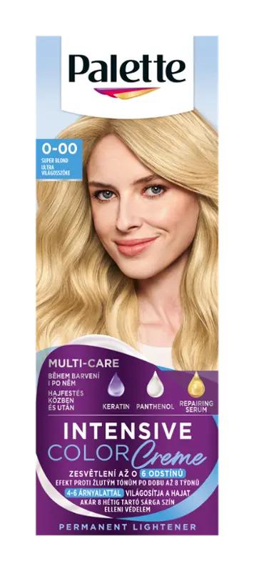 Palette Barva na vlasy Intensive Color Creme super blond 0-00 (E20), 1 ks