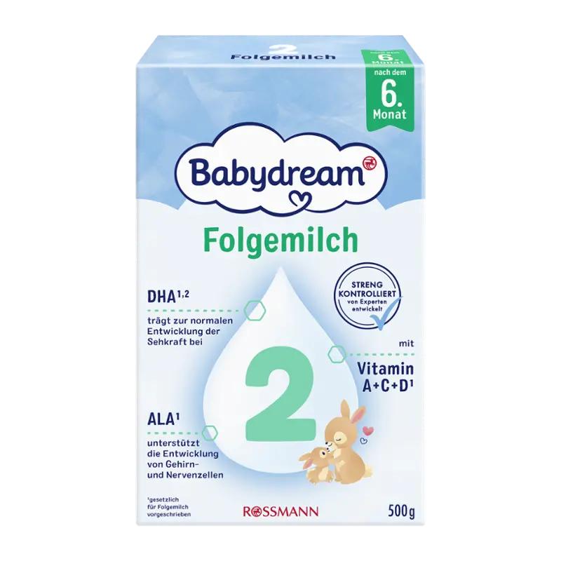 Babydream Pokračovací mléčná výživa 2, 500 g