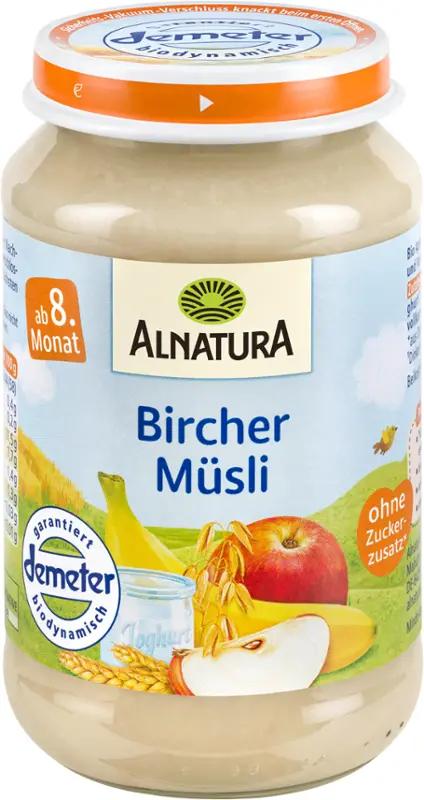 Alnatura BIO Ovocný příkrm jablko, banán, jogurt a vločky, 190 g