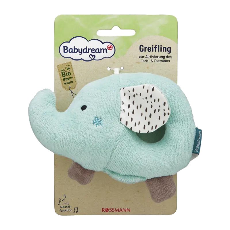 Babydream Chrastící plyšová hračka, různé druhy, 1 ks