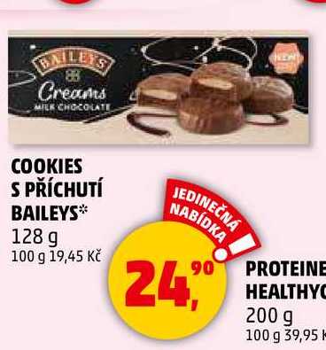 COOKIES S PŘÍCHUTÍ BAILEYS, 128 g  