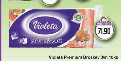 Violeta Premium Broskev 3vr. 10ks 