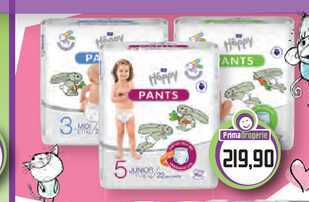 BELLA Happy dětské pleny Pants (Maxi, Junior, Midi)
