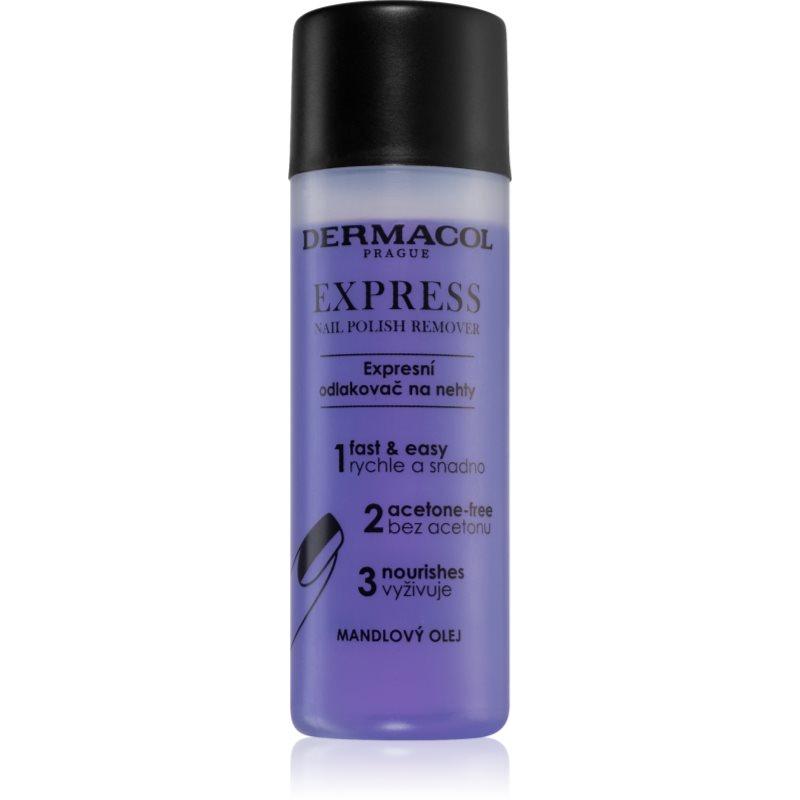 Dermacol Nail Care Express odlakovač na nehty bez acetonu 120 ml