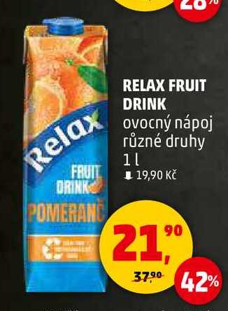 RELAX FRUIT DRINK, 1 l 