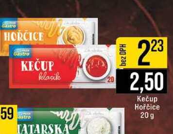 Kečup Hořčice 20 g