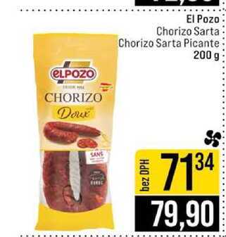 El Pozo Chorizo Sarta Chorizo Sarta Picante 200 g 