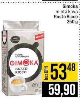 Gimoka mletá káva Gusto Ricco 250g