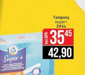 Tampony super+ 24 ks