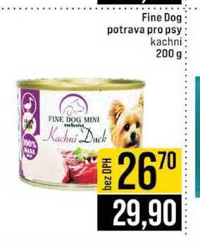 Fine Dog potrava pro psy kachni 200 g