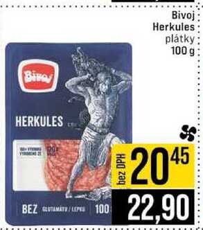 Biva Bivoj Herkules plátky 100 g