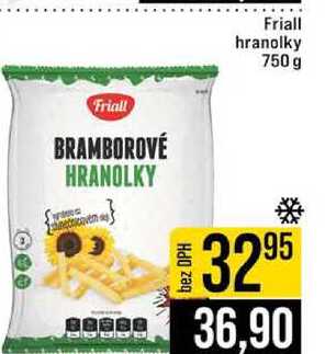 Friall hranolky 750 g