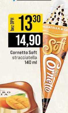 Cornetto Soft stracciatella 140 ml