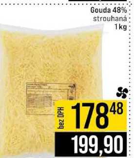 Gouda 48% strouhaná 1kg 