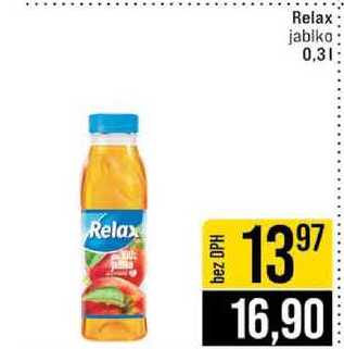 Relax jablko 0,3l 