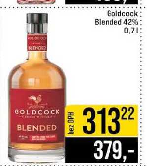Goldcock Blended 42% 0,7l