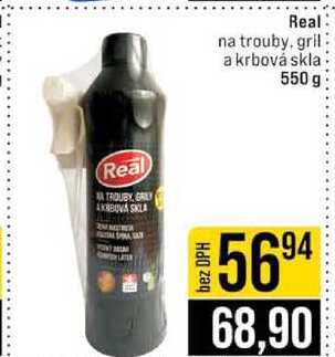 Real na trouby gril a krbová skla 550 g
