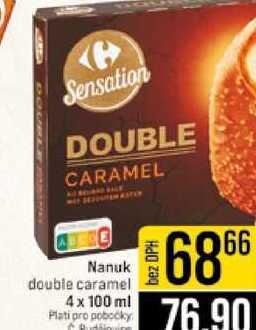 Nanuk double caramel 4 x 100 ml 