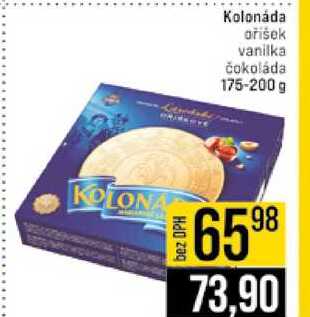 Kolonáda oříšek vanilka čokoláda 175-200 g 