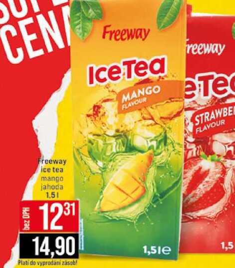 Freeway ice tea mango jahoda 1.5l