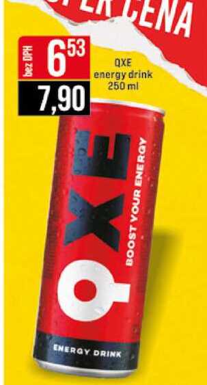 QXE energy drink 250 ml 