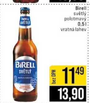 Birell světlý polotmavý 0.5l