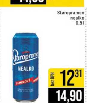 Staropramen nealko 0,5l 