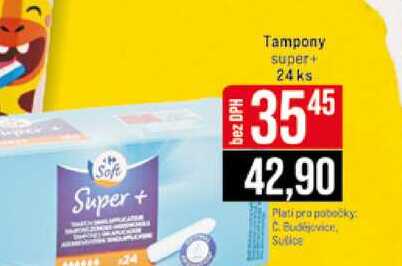 Tampony super 24 ks