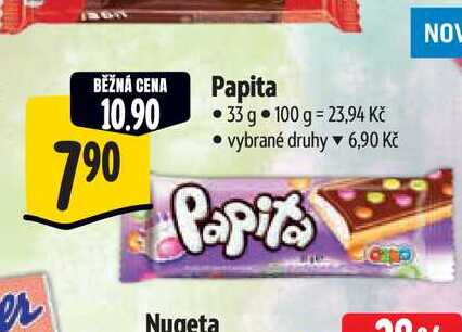  Papita 33 g  