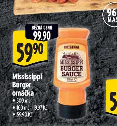   Mississippi Burger omáčka  300 ml 